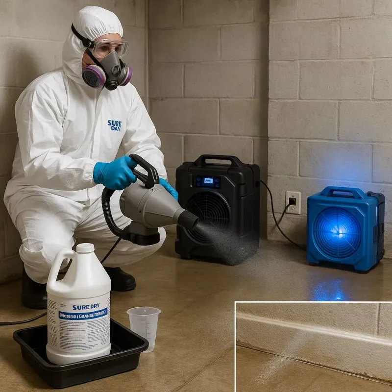 Sanitization and Odor Removal process in Scott County, MN